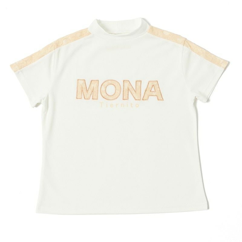 High neck shirt for women Mona DELSOL 2025 Spring/Summer New Golf Wear