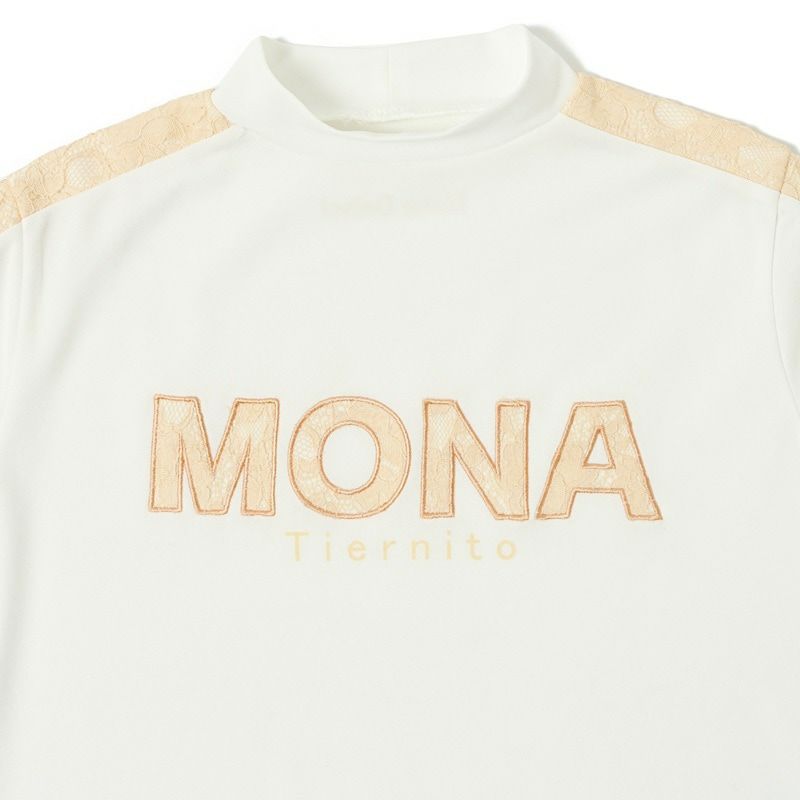 High neck shirt for women Mona DELSOL 2025 Spring/Summer New Golf Wear