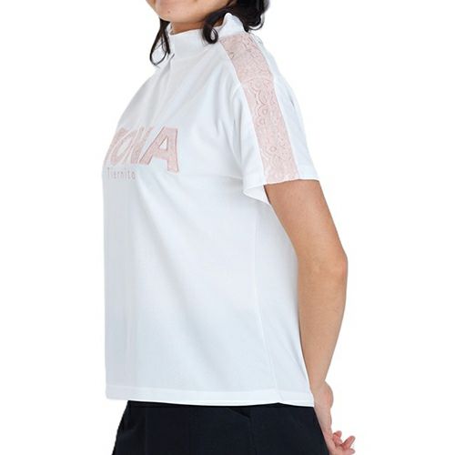 High neck shirt for women Mona DELSOL 2025 Spring/Summer New Golf Wear