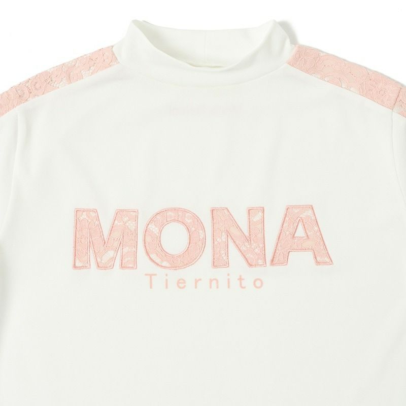 High neck shirt for women Mona DELSOL 2025 Spring/Summer New Golf Wear