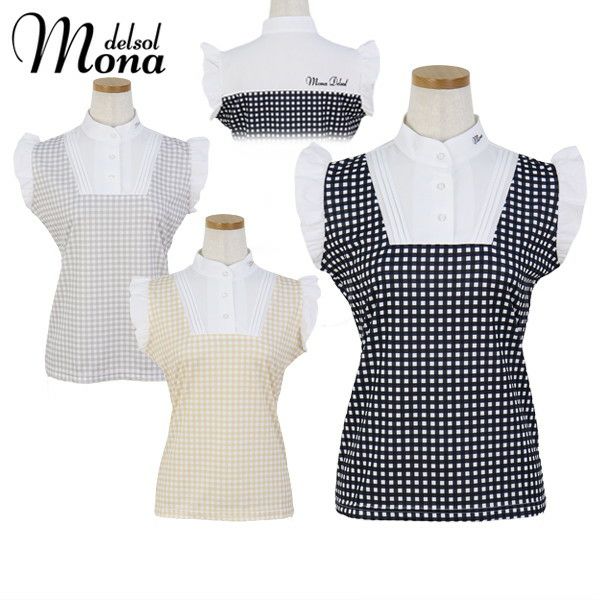 ポロシャツ レディース モナ デルソル MONA DELSOL 2025 春夏 新作 ゴルフウェア