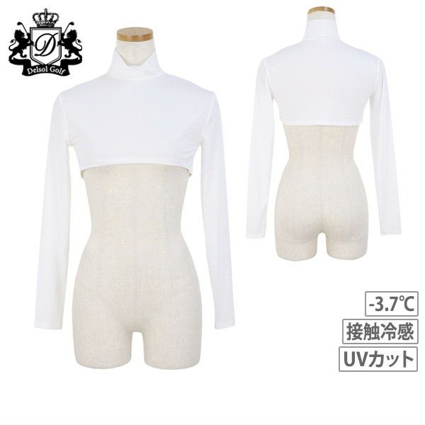 Women's inner shirt DELSOL GOLF 2025 Spring/Summer New Golf Wear