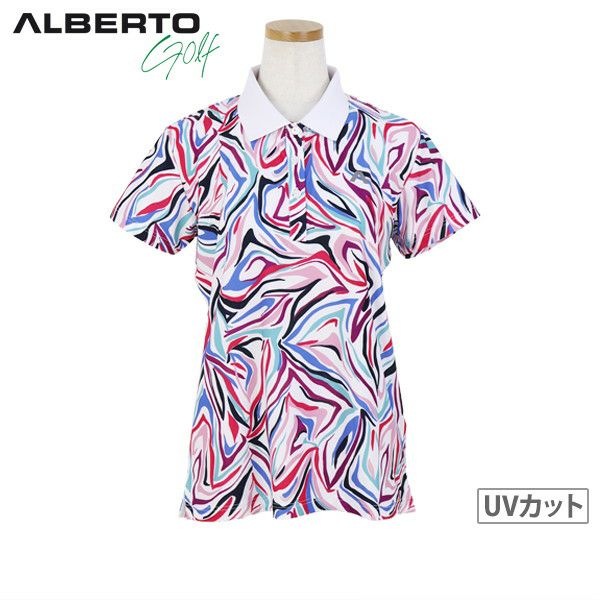 ポロシャツ レディース アルベルト ゴルフ ALBERTO GOLF 日本正規品 2025 春夏 新作 ゴルフウェア