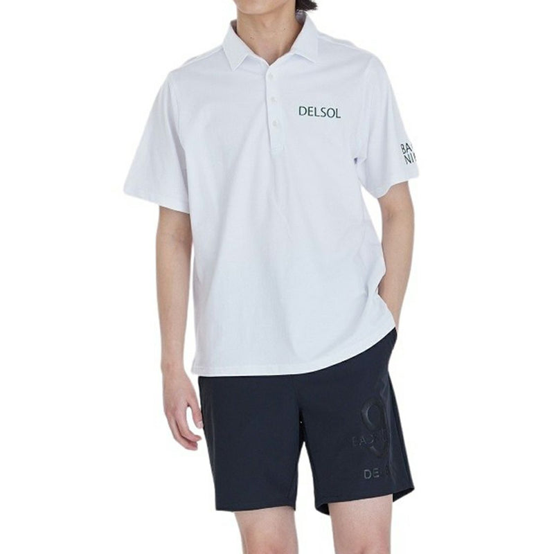 Men's polo shirt DELSOL GOLF 2025 Spring/Summer New Golf Wear