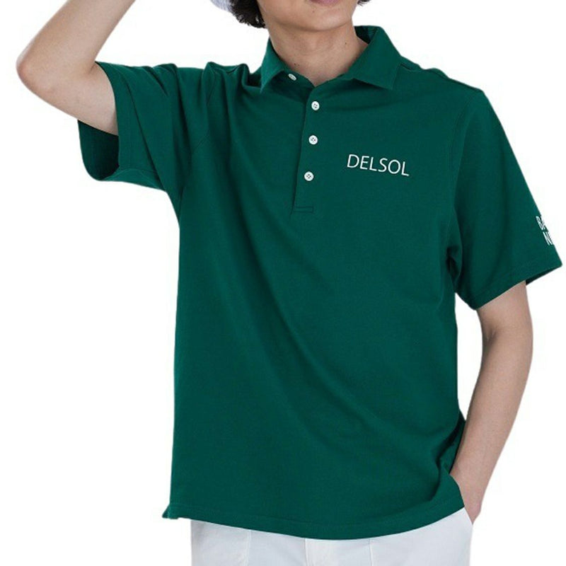 Men's polo shirt DELSOL GOLF 2025 Spring/Summer New Golf Wear