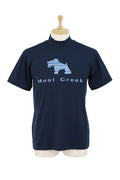 High Neck Shirt for Men Heal Creek 2025 Spring/Summer New Golf Wear