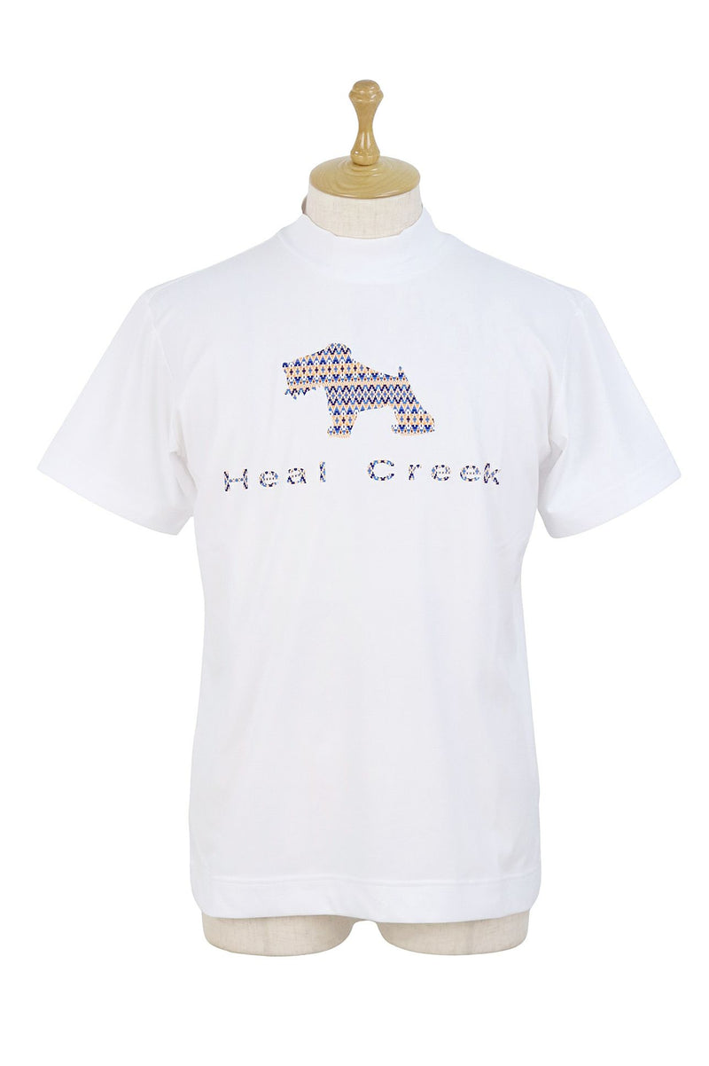 High Neck Shirt for Men Heal Creek 2025 Spring/Summer New Golf Wear