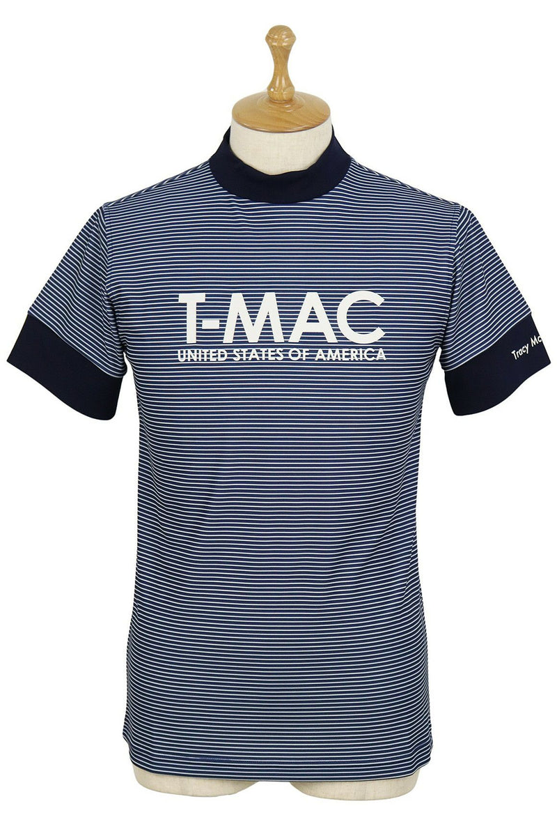 高领衬衫男士茶mac T-MAC高尔夫球服