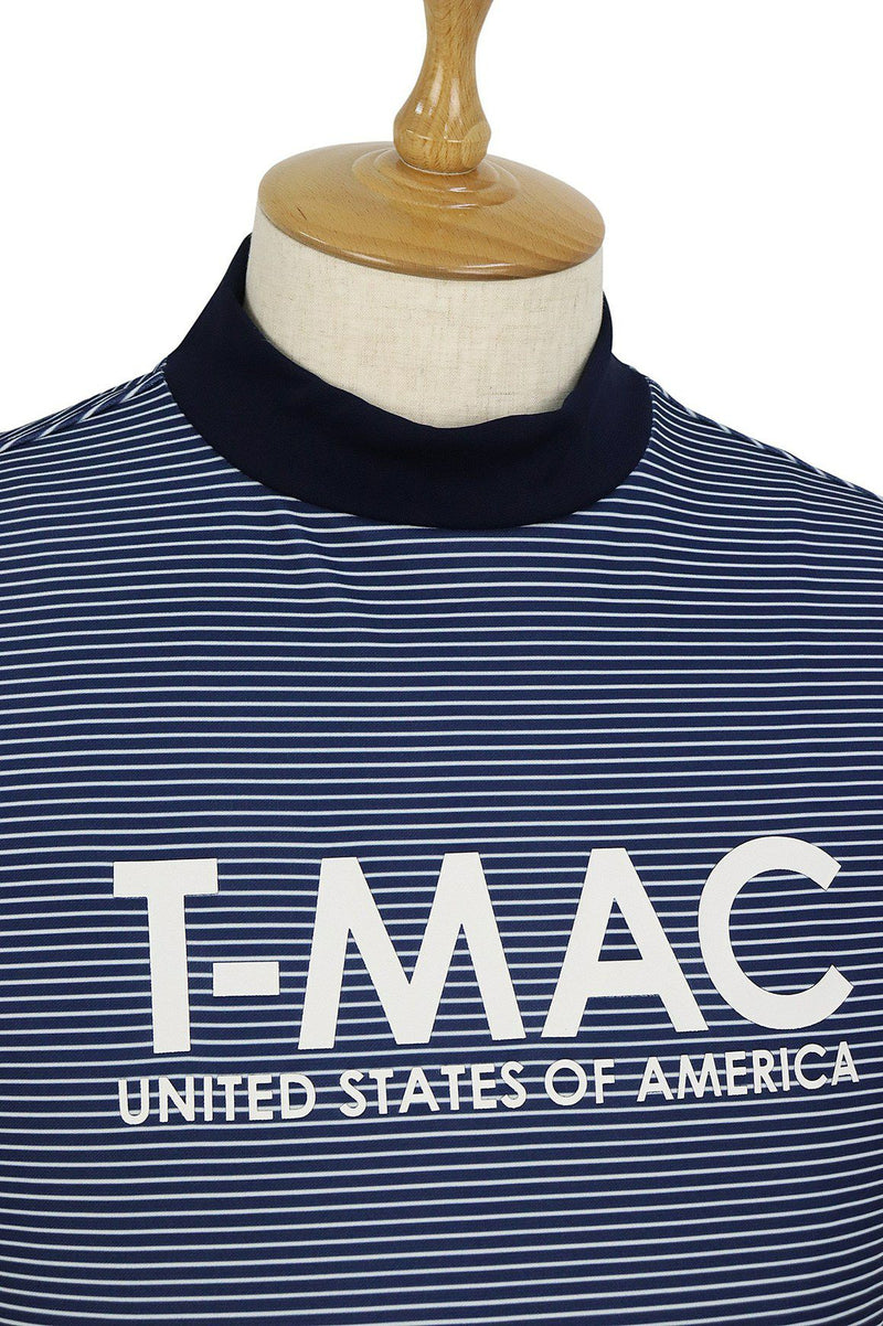 남자 t-mac 골프 착용을위한 하이 넥 셔츠