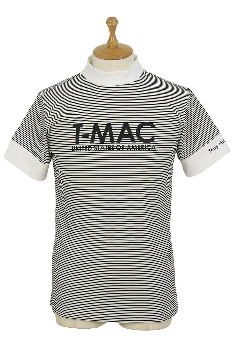 남자 t-mac 골프 착용을위한 하이 넥 셔츠