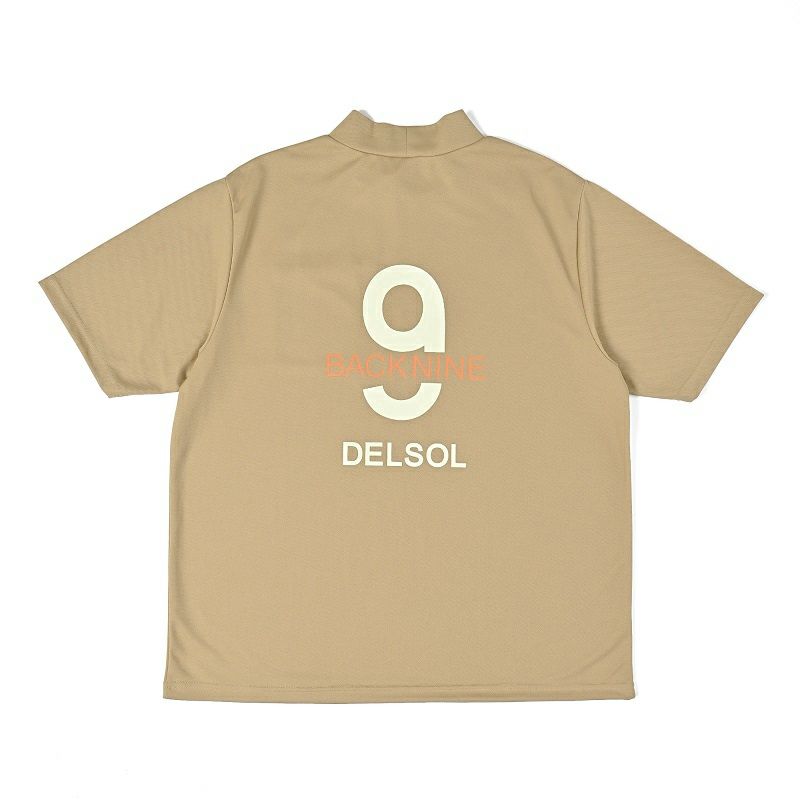 ハイネックシャツ メンズ デルソルゴルフ DELSOL GOLF 2025 春夏 新作 ゴルフウェア