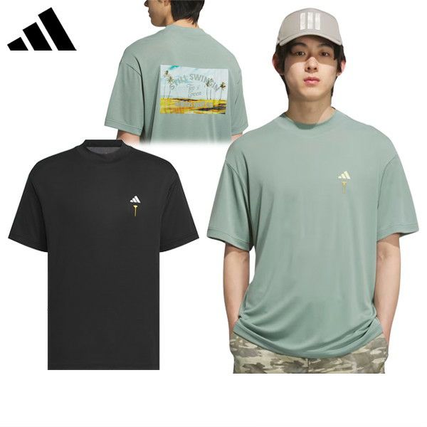 ハイネックシャツ メンズ アディダスゴルフ adidas Golf 日本正規品 2025 春夏 新作 ゴルフウェア