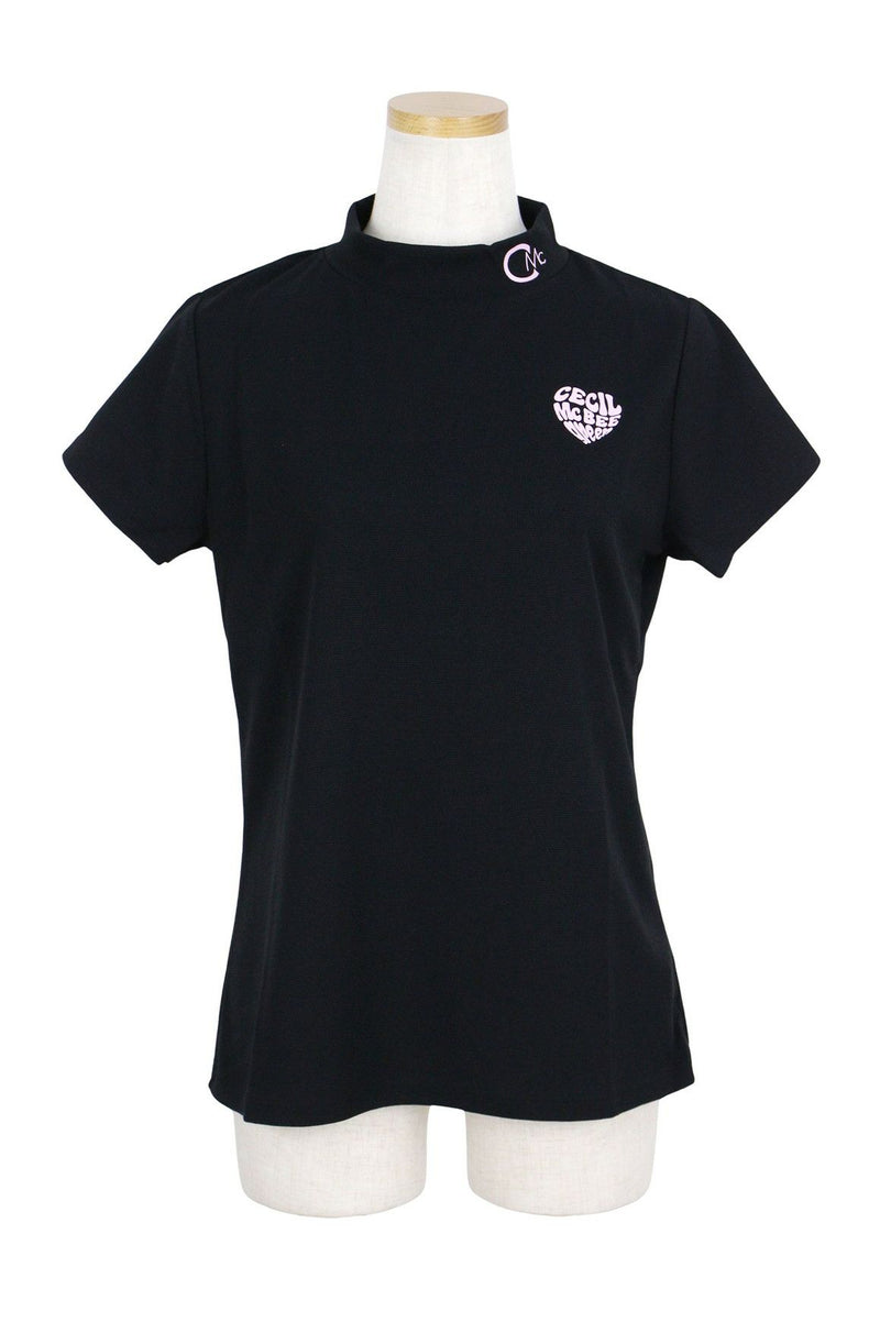 High neck shirt for women CECIL McBEE green Cecil McBEE green 2025 Spring/Summer New Golf Wear
