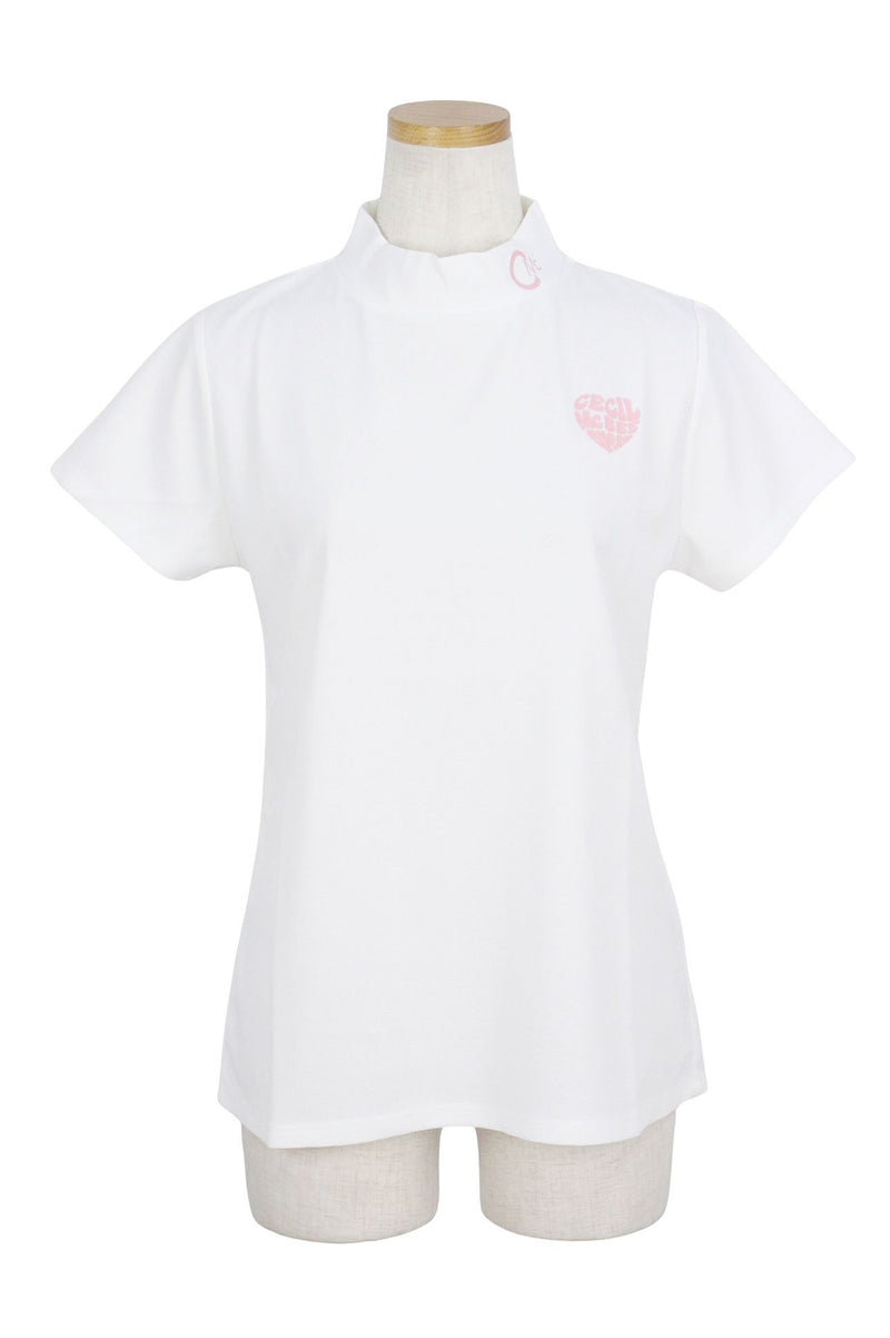 High neck shirt for women CECIL McBEE green Cecil McBEE green 2025 Spring/Summer New Golf Wear