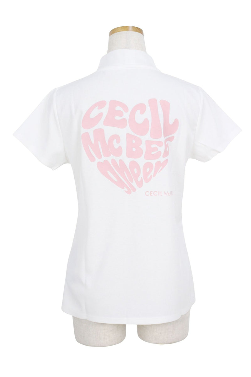 High neck shirt for women CECIL McBEE green Cecil McBEE green 2025 Spring/Summer New Golf Wear