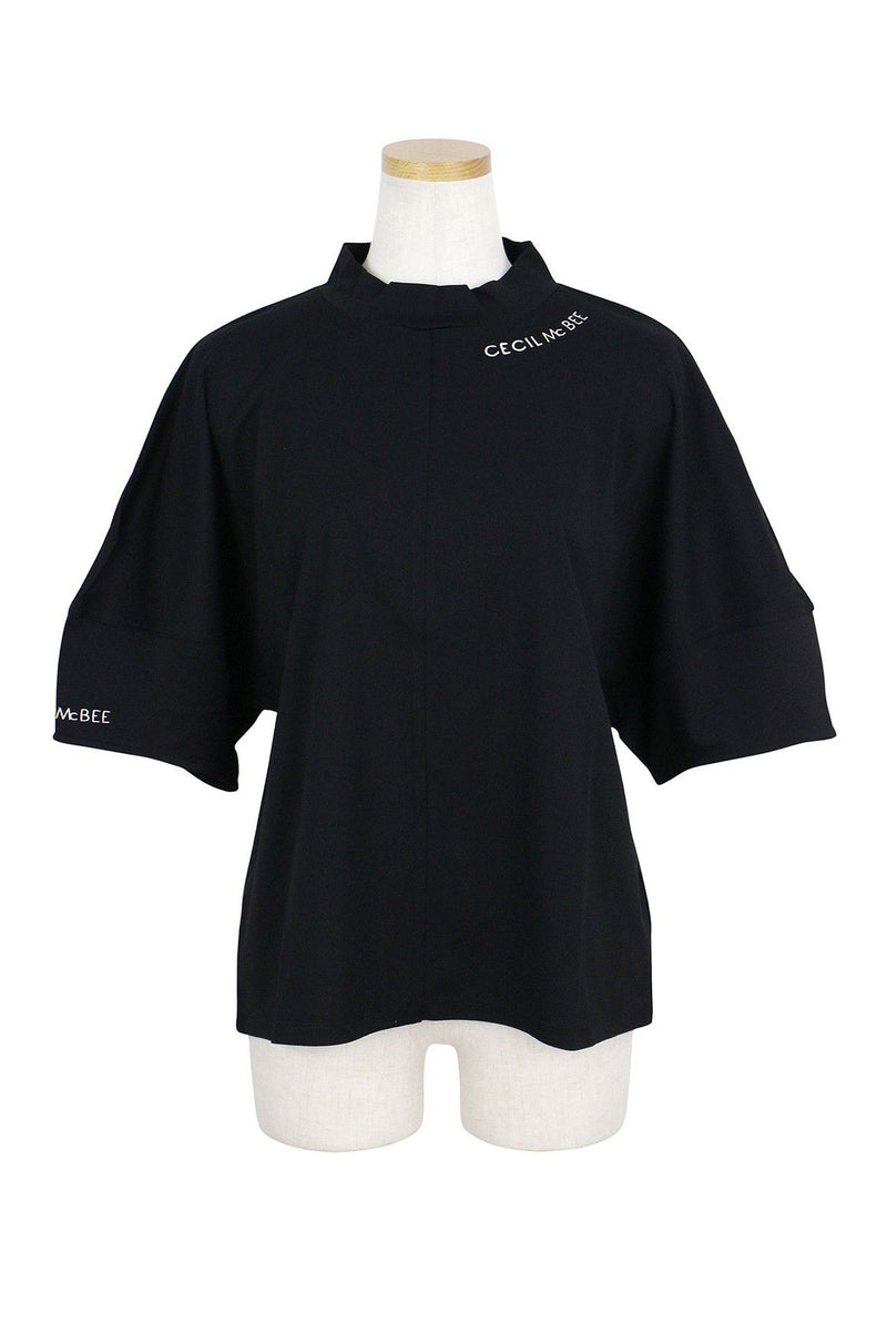 High neck shirt for women CECIL McBEE green Cecil McBEE green 2025 Spring/Summer New Golf Wear