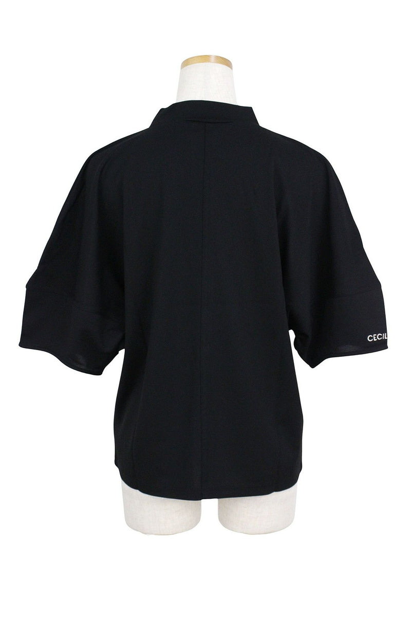 High neck shirt for women CECIL McBEE green Cecil McBEE green 2025 Spring/Summer New Golf Wear