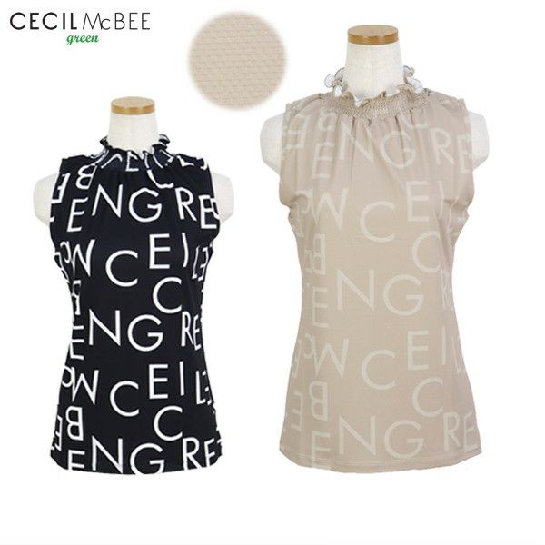 High neck shirt for women CECIL McBEE green Cecil McBEE green 2025 Spring/Summer New Golf Wear
