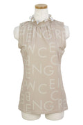High neck shirt for women CECIL McBEE green Cecil McBEE green 2025 Spring/Summer New Golf Wear