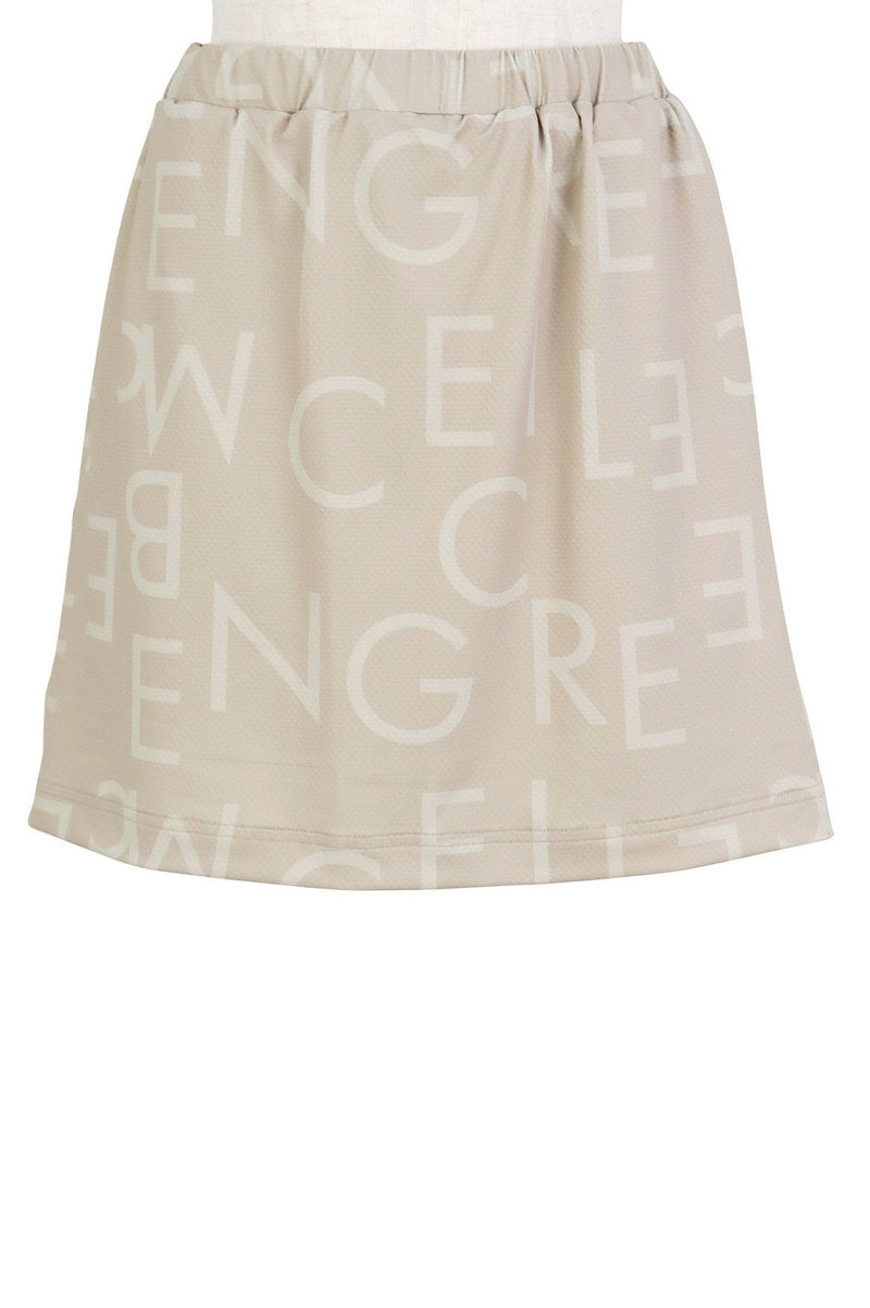 Women's Skirt CECIL McBEE Green Cecil McBEE Green 2025 Spring/Summer New Golf Wear