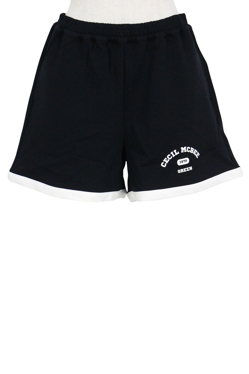 Women's Shorts CECIL McBEE Green Cecil McBEE Green 2025 Spring/Summer New Golf Wear