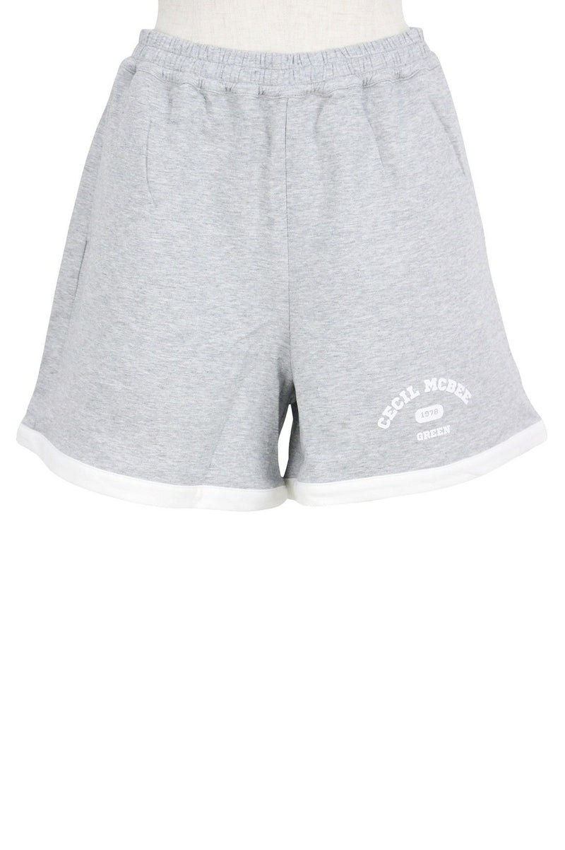 Women's Shorts CECIL McBEE Green Cecil McBEE Green 2025 Spring/Summer New Golf Wear