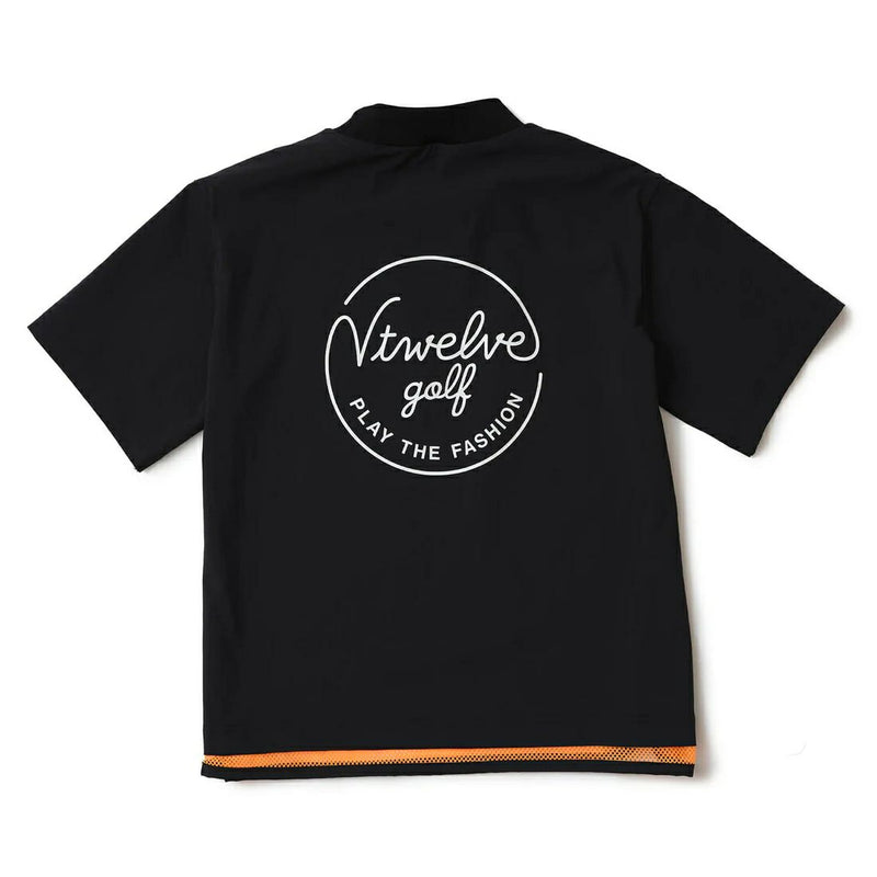 High neck shirt for women V12 golf V-Twelve 2025 Spring/Summer New Golf Wear