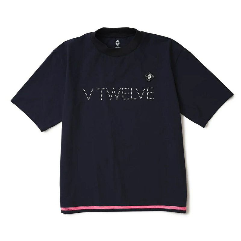 High neck shirt for women V12 golf V-Twelve 2025 Spring/Summer New Golf Wear