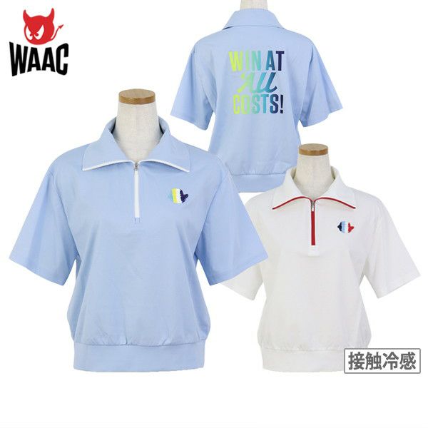 ポロシャツ レディース ワック WAAC 日本正規品 2025 春夏 新作 ゴルフウェア