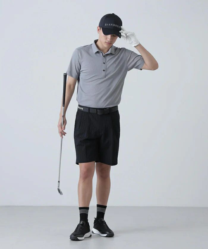 ポロシャツ メンズ セントアンドリュース St ANDREWS 2025 春夏 新作 ゴルフウェア