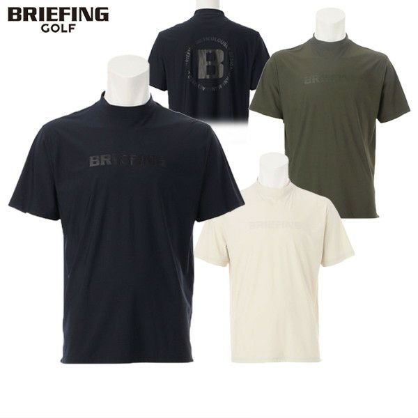 高领衬衫男士简报高尔夫BRIEFING GOLF 2025春夏新款高尔夫球服