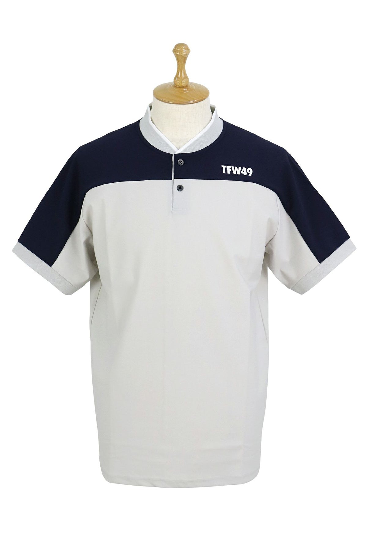 メンズウェア TFW49 25SS ATHLETE POLO NAVY L Men's Polo Shirt TFW 49 2025 Spring/Summer New Golf Wear