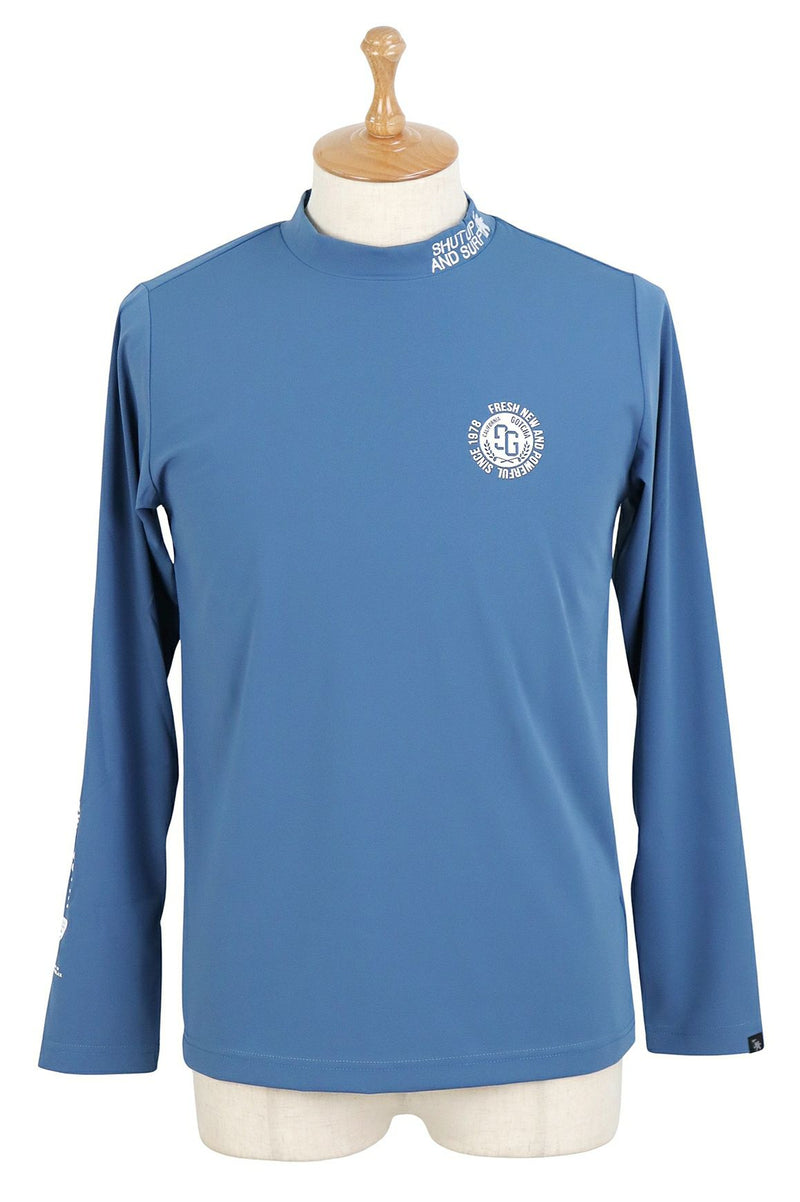 High neck shirt for men Gatcha Gatcha Golf GOTCHA GOLF 2025 Spring/Summer New Golf Wear