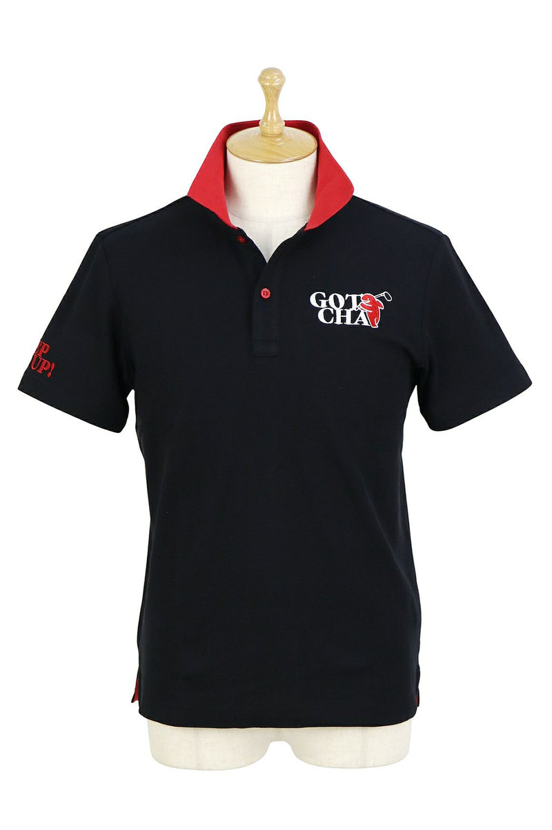 Polo shirt for men Gatcha Gatcha Golf GOTCHA GOLF 2025 Spring/Summer New Golf Wear
