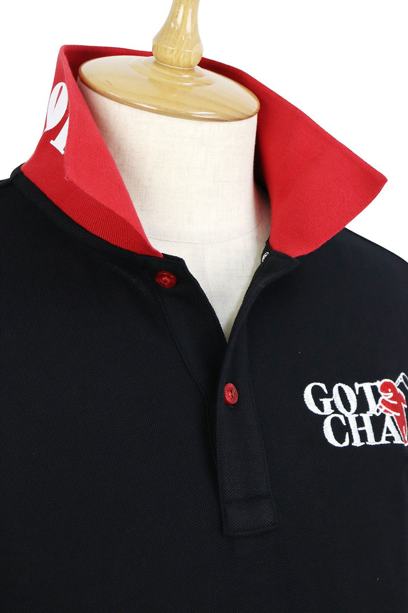 Polo shirt for men Gatcha Gatcha Golf GOTCHA GOLF 2025 Spring/Summer New Golf Wear