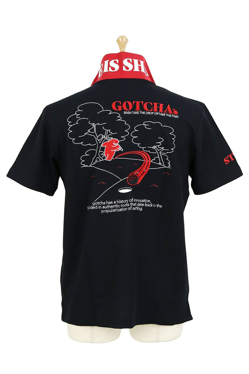 Polo shirt for men Gatcha Gatcha Golf GOTCHA GOLF 2025 Spring/Summer New Golf Wear