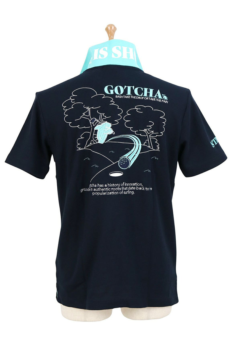 Polo shirt for men Gatcha Gatcha Golf GOTCHA GOLF 2025 Spring/Summer New Golf Wear