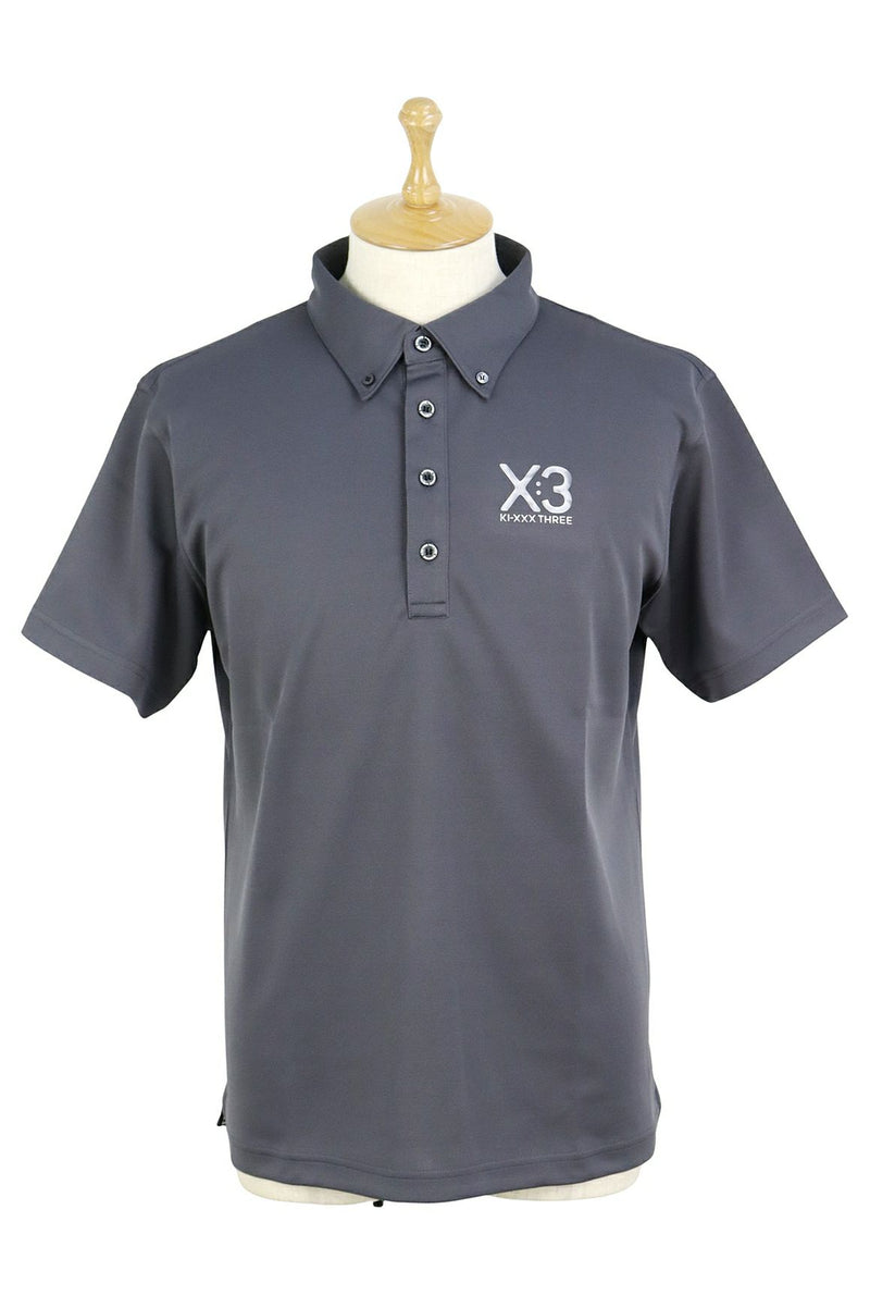 Men's Polo Shirt Kickslee KI-XXX THREE 2025 Spring/Summer New Golf Wear
