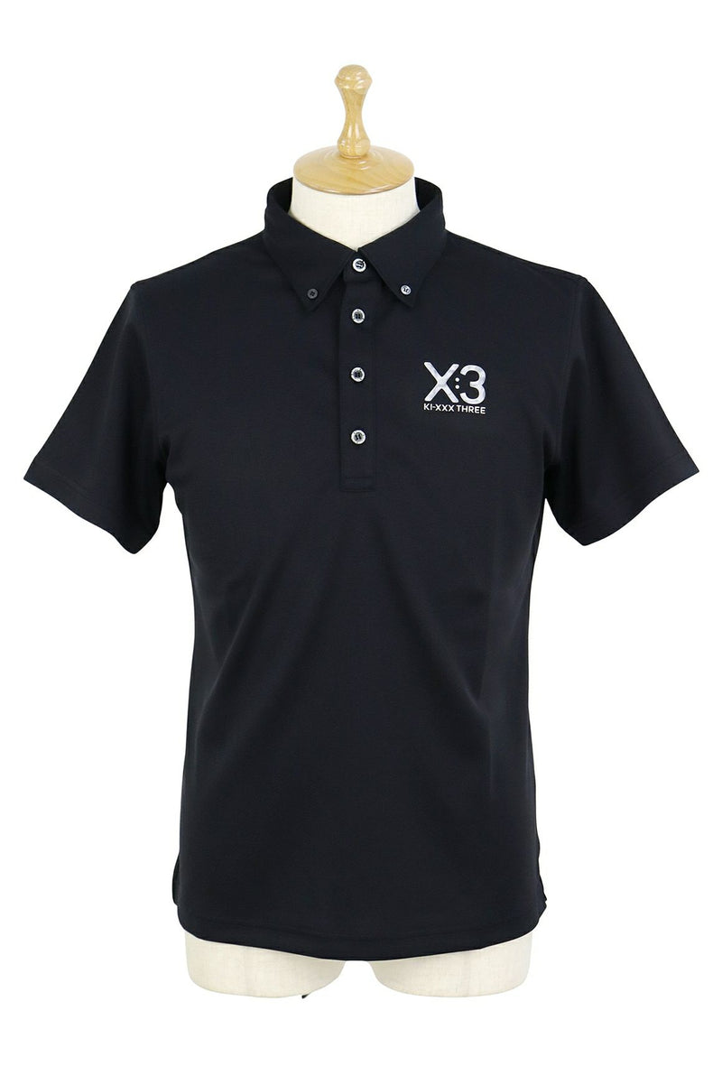 Men's Polo Shirt Kickslee KI-XXX THREE 2025 Spring/Summer New Golf Wear