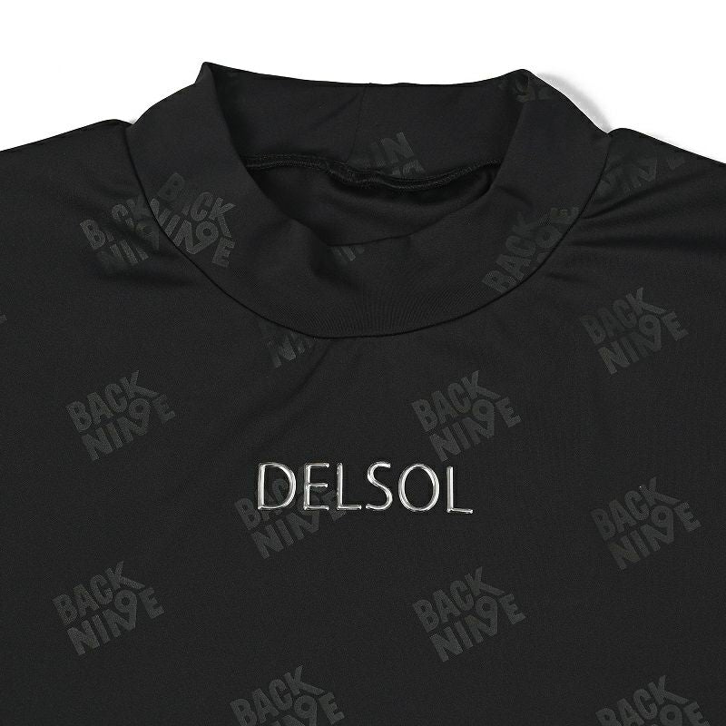 ハイネックシャツ メンズ デルソルゴルフ DELSOL GOLF 2025 春夏 新作 ゴルフウェア