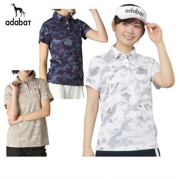 polo衫女士adabat 2025春夏新款高尔夫球服