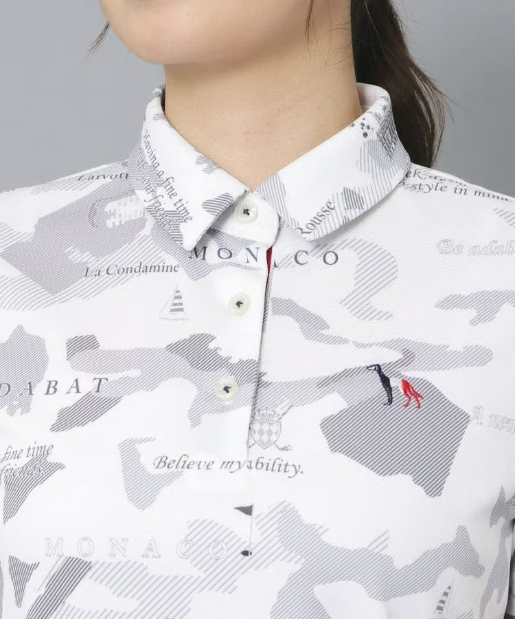 polo衫女士adabat 2025春夏新款高尔夫球服