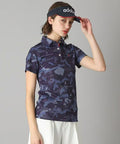Women's polo shirt adabat adabat 2025 spring/summer new golf wear