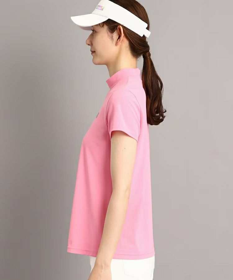 ハイネックシャツ レディース アダバット adabat  ゴルフウェア