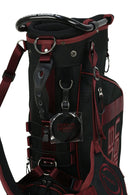 男子和女人的球童袋紀錄片高爾夫