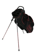 男子和女人的球童袋紀錄片高爾夫