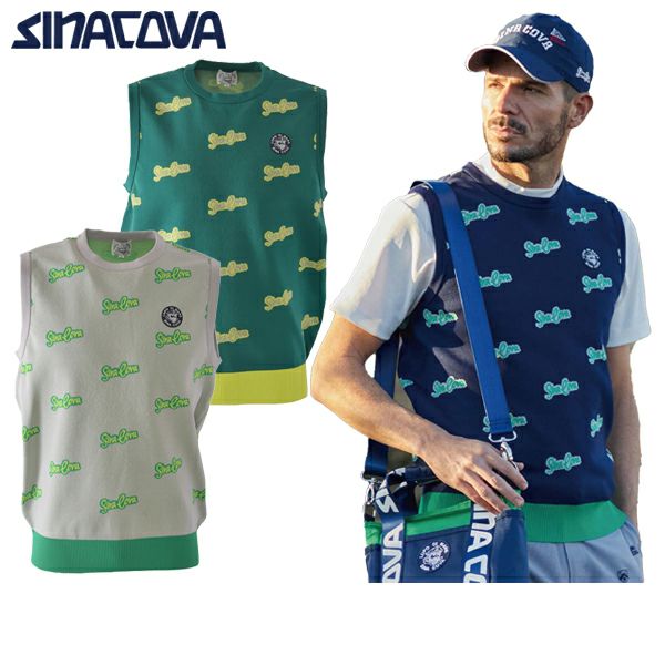 针织背心男士SINACOVA UTILITA 2025春夏新款高尔夫球服