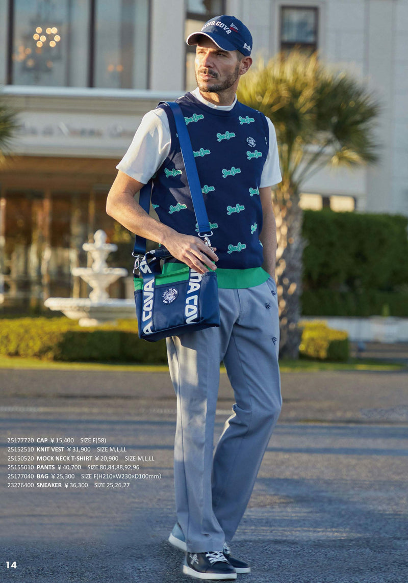 针织背心男士SINACOVA UTILITA 2025春夏新款高尔夫球服