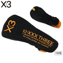 ヘッドカバー メンズ レディース キックスリー KI-XXX THREE  ゴルフ
