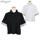 Polo shirt for women CECIL McBEE green Cecil McBEE green 2025 Spring/Summer New Golf Wear